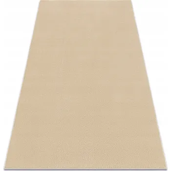 Koberec MĚKKÝ KOBEREC SHAGGY DO OBÝVACÍHO POKOJE LOŽNICE PRATELNÝ 80x150 HLADKÝ béžový #P011