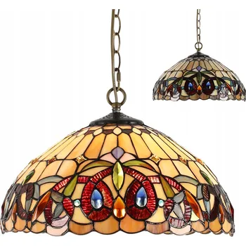 Závěsné svítidlo LUXERA STYL TIFFANY, 2 světelné body, patice E27