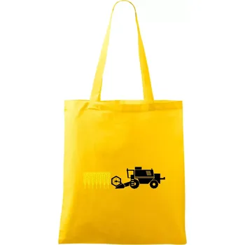 Kombajn sklizeň - Taška bavlněná - 42 x 38 cm ( Žlutá )