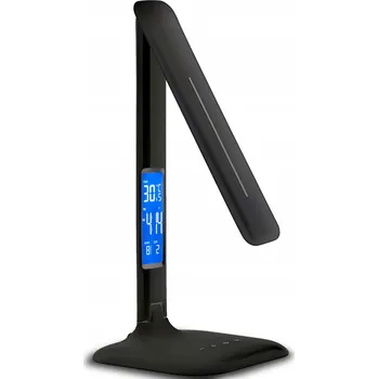 Lampička LED Stolní Lampa Školní na Psací Stůl LCD displej Teplota Datum Hodiny