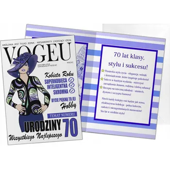 XL přání k 70. narozeninám pro ženu