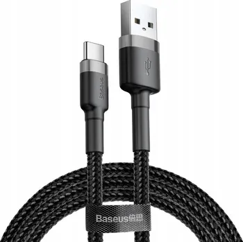 Datový kabel Kabel Baseus USB - USB-C 0,5 m šedý