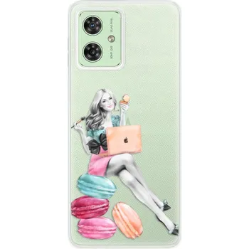 Pouzdro na mobilní telefon Silikonový obal iSaprio - Motorola Moto G54 5G - Girl Boss (Silikonový obal, kryt a pouzdro iSaprio - Motorola Moto G54 5G - Girl Boss - stylová ochrana telefonu, pružný TPU materiál, odolný UV potisk, česká výroba)