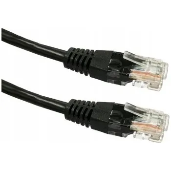 Síťový kabel TB, Patchcord kategorie 6 RJ45 UTP 1m, černý