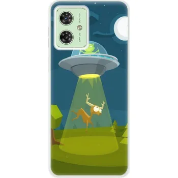Pouzdro na mobilní telefon Silikonový obal iSaprio - Motorola Moto G54 5G - Alien 01 (Silikonový obal, kryt a pouzdro iSaprio - Motorola Moto G54 5G - Alien 01 - stylová ochrana telefonu, pružný TPU materiál, odolný UV potisk, česká výroba)