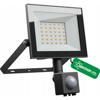 SPECTRUM Reflektor NOCTIS LUX-4 LED 30W neutrální bílá + senzor 141x185x53