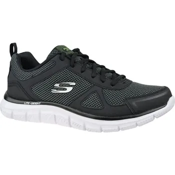 Pánská treková obuv Boty Skechers Track-Bucolo M 52630-BKW 41