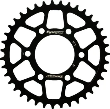 Řetězová sada pro motocykl Řetězová rozeta SUPERSPROX RFE-1073:39-BLK černý 39 zubů, 520