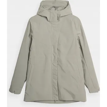 Dámská bunda 4F Dámská přechodová parka s membránou 8000 - olivová barva, Velikost XL