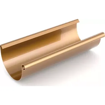 Střecha Okapový žlab r.š.333mm Měděný Cu dl.3m