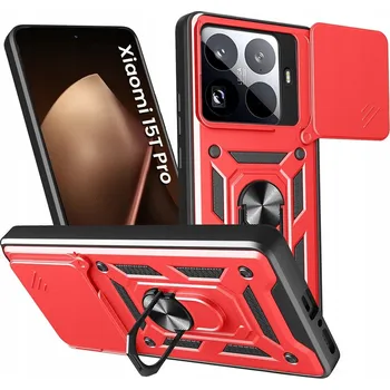 Pouzdro na mobilní telefon Zadní Kryt Erbord pro Xiaomi 15T Pro červený