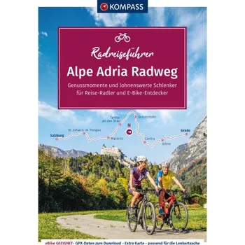 Cestování KOMPASS Radreiseführer Alpe Adria Radweg (Brožovaná)