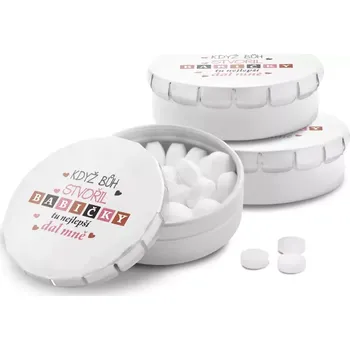 Bonbon Sablio Mentolky Když Bůh stvořil babičky - 3 ks