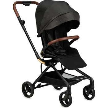 Kočárek Sportovní kočárek MoMi ADELLE černý, hliníkový s otočným sedadlem 360°