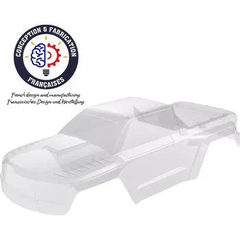 RC náhradní díl HOBBYTECH ROGUE TERRA nelakovaná lexanová karoserie, tlouštka 2,0mm