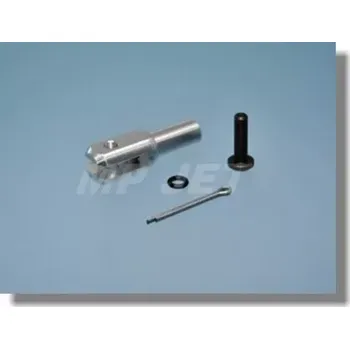 RC model MP Jet 2185 AL Vidlička vzpěry, délka 27 mm, šířka drážky 3, čep pr.3, M4, 6ks