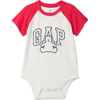 Kojenecký body Dětské body GAP BABY 18-24M Bílá, Červená, Černá