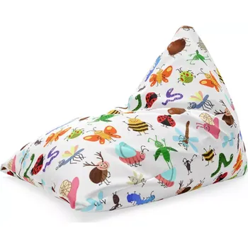 Sedací pytel Sablio Sedací vak Triangl Hmyz: 120 x 100 x 100 cm