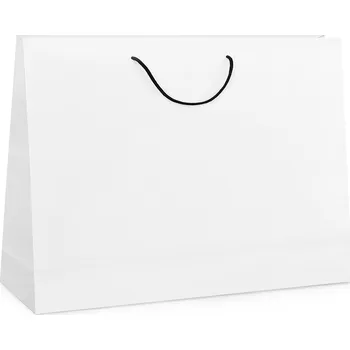 Papírová taška bílá Napoli 54x15x42 G119