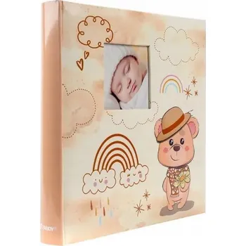 Fotoalbum Dětské ALBUM kapesní na 500 fotografií 10x15 cm šité s popisem FRIENDS 2