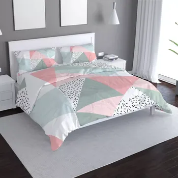 Obraz Sablio Povlečení Obrazce v něžných barvách - 140x220 / 90x70