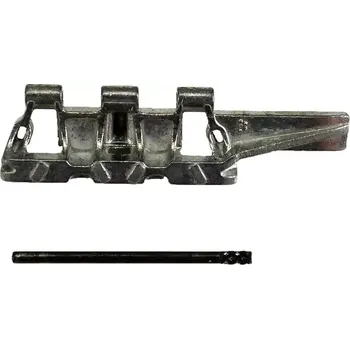 RC model tanku TORRO Panzer III/StuG III/Panzer IV kovový zimní náhradní člen pásu, včetně trnu, levý