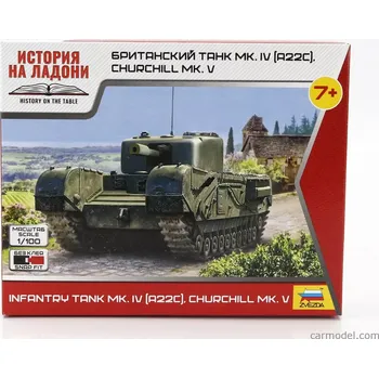 Volný čas Zvezda Tank Mk.iv Churchill Military 1945 1:100 /