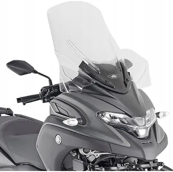 Motodíl KAPPA ČELNÍ SKLO YAMAHA Tricity 300 (20) 72 x 60 CM PRŮHLEDNÉ