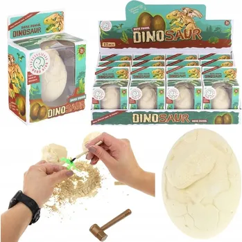 Obraz Vykopávky pro děti Svítící kostra dinosaura Malý archeolog 12 vajec