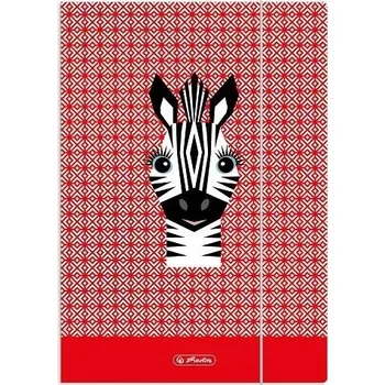 Desky s gumou A4 Roztomilá zvířátka mix vzorů Herlitz