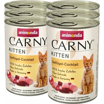 Krmivo pro kočku Animonda Carny Kitten Drůbeží Koktejl 400g