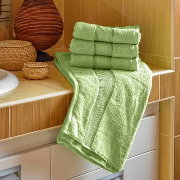 Ručník Mikrofroté osuška DITA, zelená K-119, 70x140cm