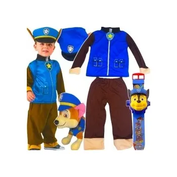 Karnevalový kostým Tlapková patrola kostým Chase, policejní převlek, velikost 116-122, kostým na párty