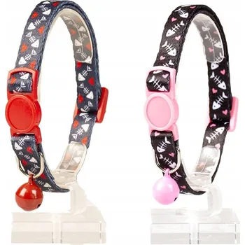 Obojek pro psa Duvo+ obojek pro kočky s rybičky 20-30 cm