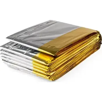 deka MERCATOR Tepelná záchranná deka, tepelná fólie, 160 x 210 cm