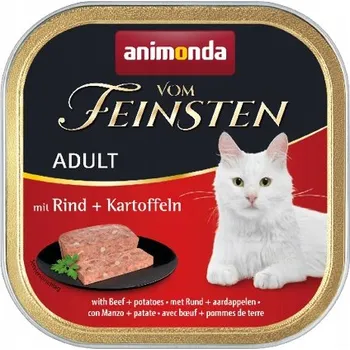 Krmivo pro kočku ANIMONDA Vom Feinsten Cat ADULT HOVĚZÍ S BRAMBORAMI 100g