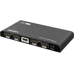 PremiumCord HDMI 2.0 splitter 1-4 porty, 4K x 2K/60Hz, FULL HD, 3D, černý