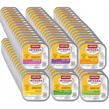 Krmivo pro kočku Animonda Integra Sensitive (potravinová intolerance) 96x100g - mix chutí