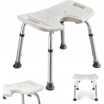 Koupelnové sedátko SPRCHOVÁ ŽIDLE DO VANY STOLIČKA POD SPRCHU KOUPELNOVÁ 37-51CM