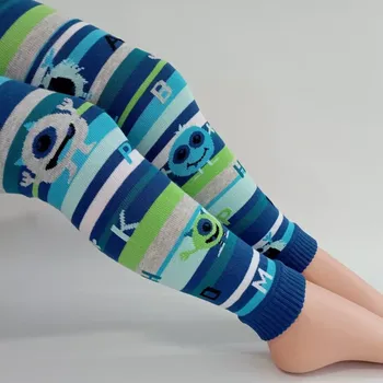 Dámské oblečení Dětské punčochové legíny Abeceda - 92-98 / tyrkysová