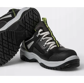 Pracovní obuv LEHKÉ NEPROMOKAVÉ PRACOVNÍ BOTY PÁNSKÉ BOZP SCANDIA ScanNero S3 vel. 44