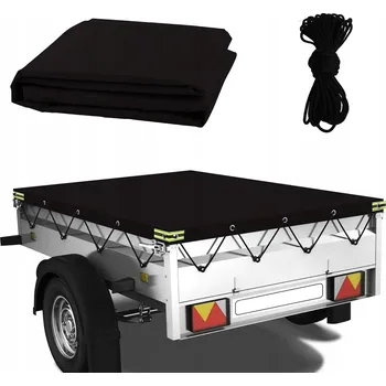 Krycí plachta VODĚODOLNÁ PLACHTA NA PŘÍVĚS 208X114CM VČETNĚ LANKA K PLACHTĚ