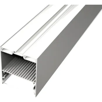 LED osvětlení Ledshopik LED profil závěsný komorový ALPI SUSPEND-DUO bílý - LED profil SUSPEND-DUO bílý - 1m