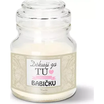 Svíčka Sablio Svíčka Děkuji za tu nejlepší babičku - 120 g
