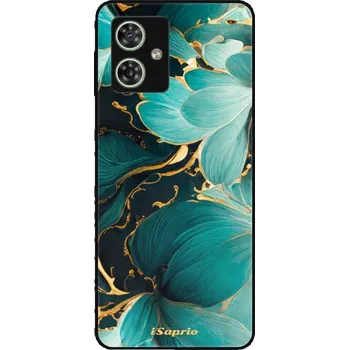 Pouzdro na mobilní telefon Lesklý kryt iSaprio pro Motorola Moto G54 5G - Blue Flowers 12 (Lesklý obal, elegantní kryt a pouzdro iSaprio Exclusive na mobil Motorola Moto G54 5G - Blue Flowers 12 - luxusní vzhled, pružné boky z TPU, kompletní ochrana hran a fotoaparátu, česká výroba