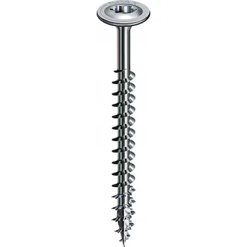 Vrut VRUTY STAVEBNÍ TRUHLAŘSKÉ DO DŘEVA TALÍŘOVÁ HLAVA TORX 8X50MM SPAX