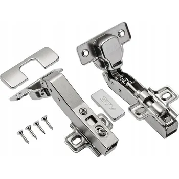 pant Nábytkový závěs úhlový 45 stupňů GTV PRESTIGE FI35 s tlumením dovírání + vodící deska