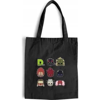 Taška s motivem filmů, her, knih, komiksů, hudby, mangy a anime