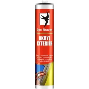Tmel Tmel akrylový Den Braven Exteriér bílý - 280ml