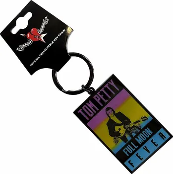 Tom Petty kovová klíčenka 60 mm, Full Moon Fever Zinc